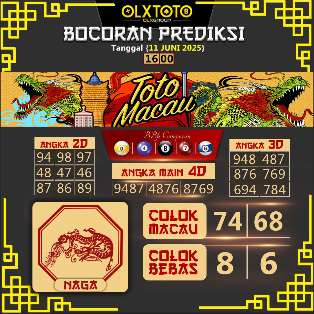 Toto macau